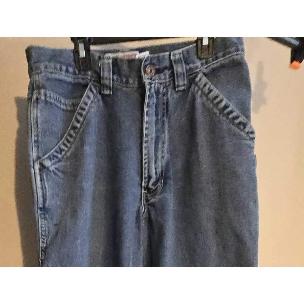 Old Navy Vtg 90s Painter's Carpenter Jeans Med Wash Denim 31 X 32